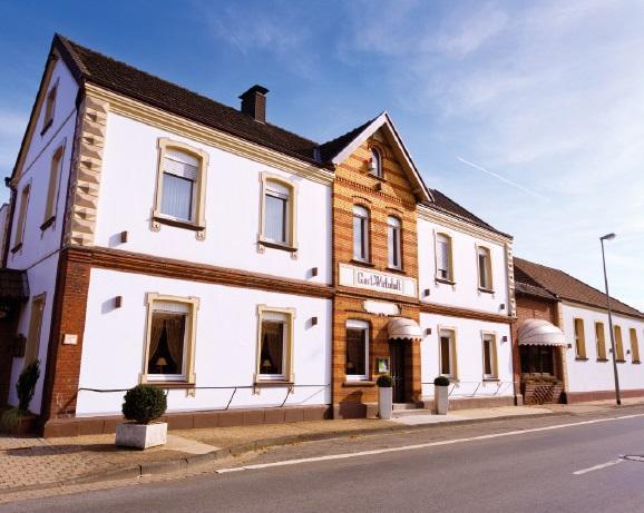 Gasthof Tepferdt Rees Exterior foto